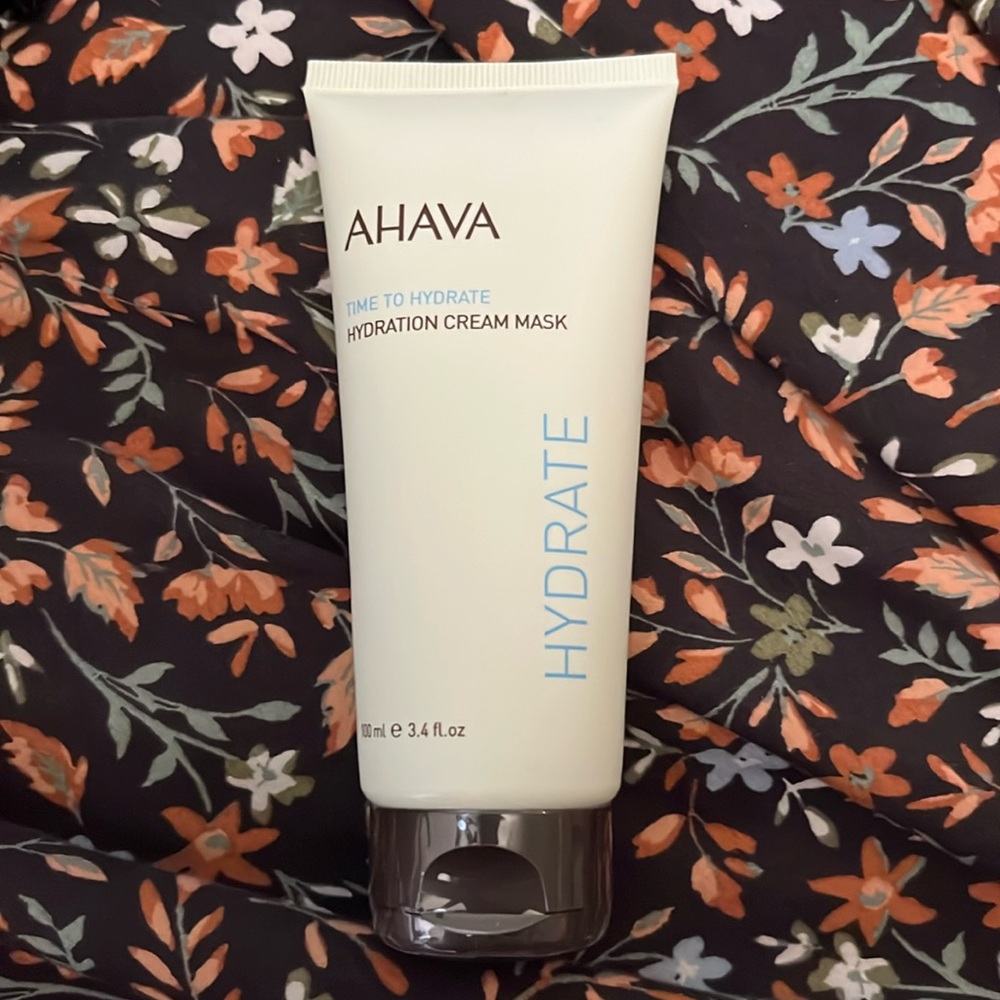 Ahava time to hydrate hydration cream mask, new